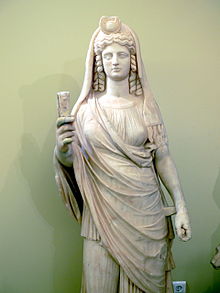 The Greek goddess Persephone