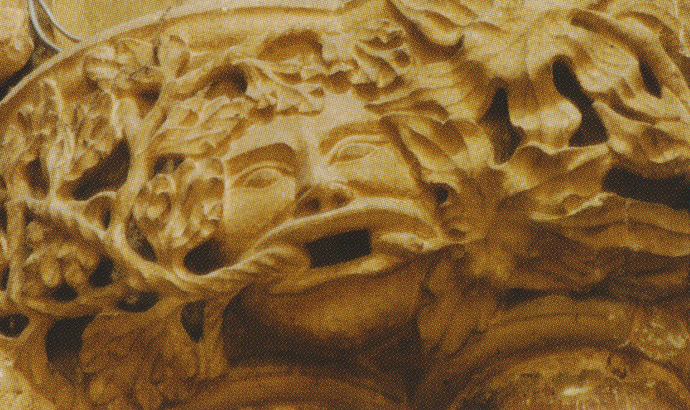 14th-century head at Finedon