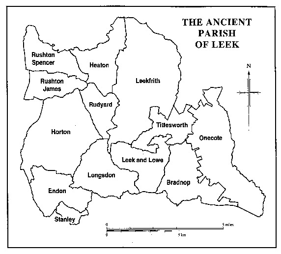 Quarters of Leek Parish